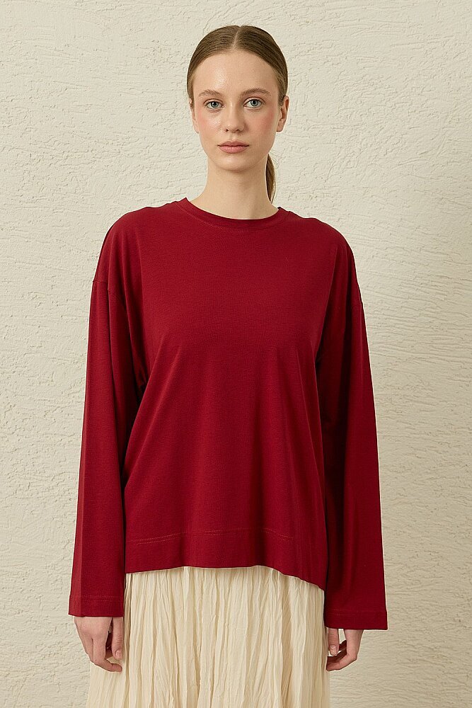 MerWish Comfy Penye Tunik BORDO