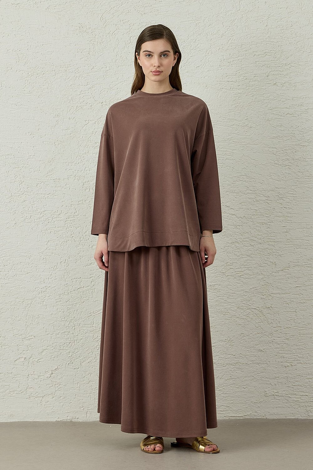 MerWish Mixi Bambu Takım KAHVE - 1
