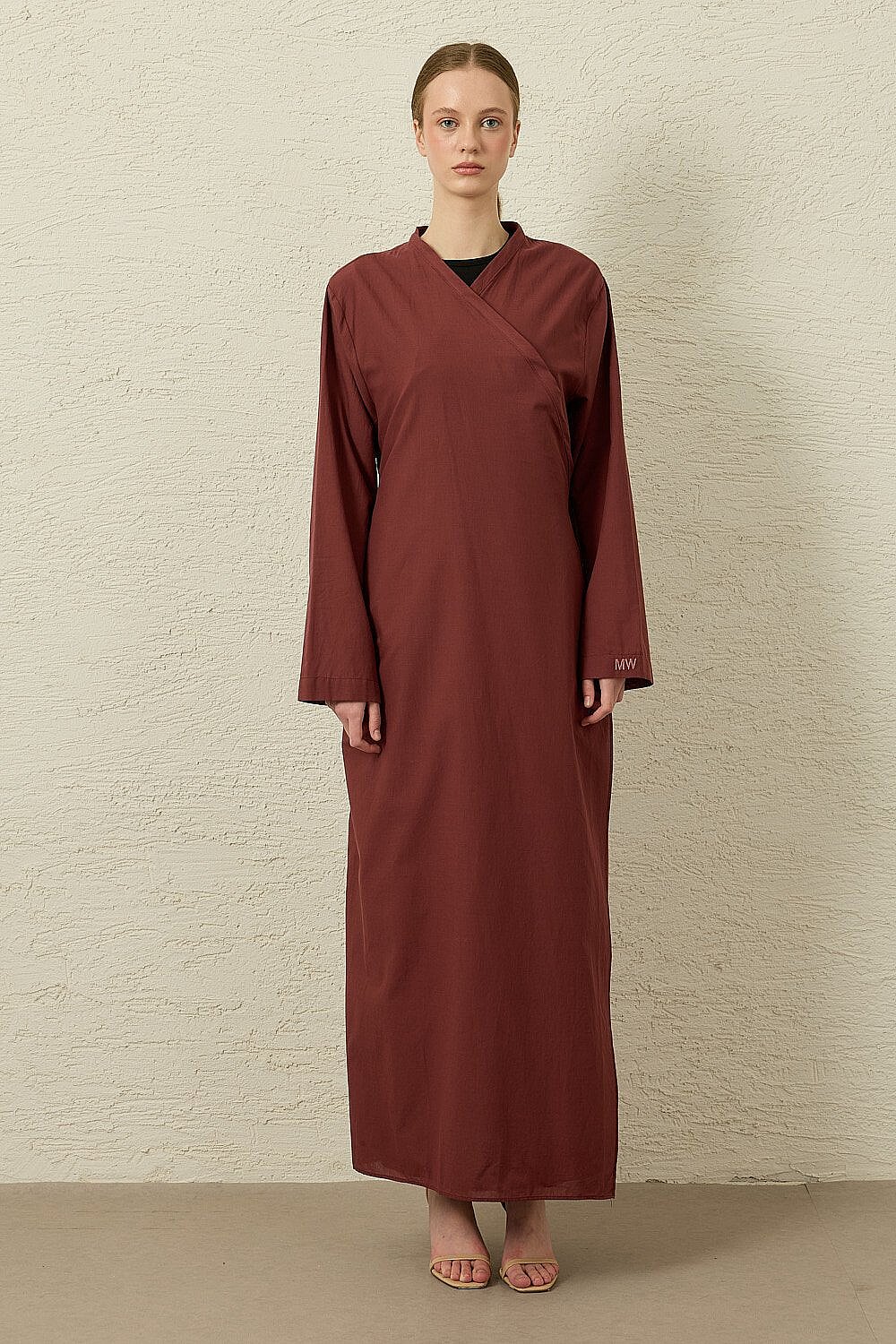 MerWish Namaz Elbise BORDO - 1