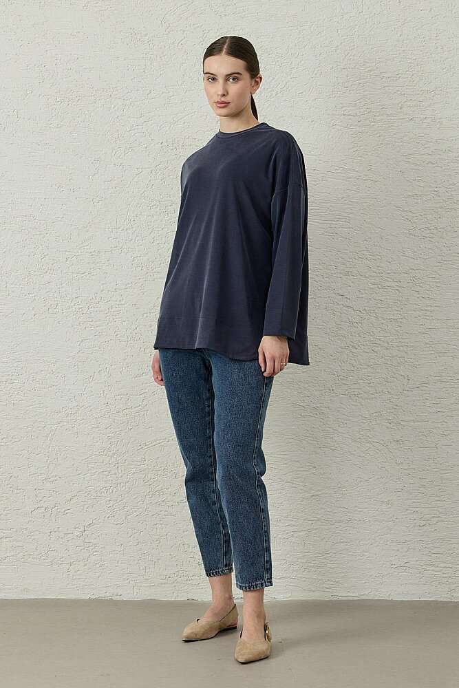 MerWish Ops Bambu Tunik LACİVERT - 2