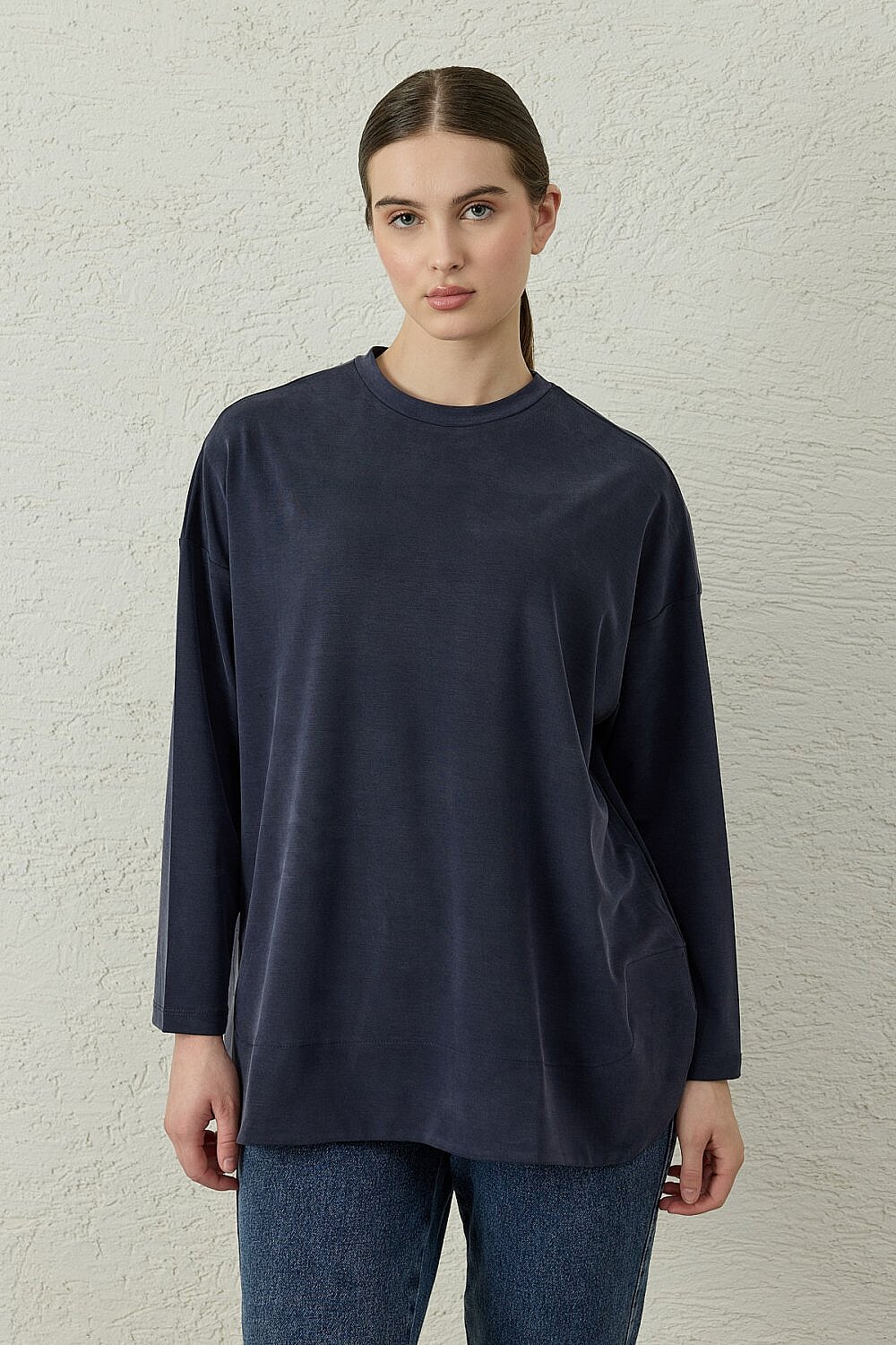 MerWish Ops Bambu Tunik LACİVERT - 3