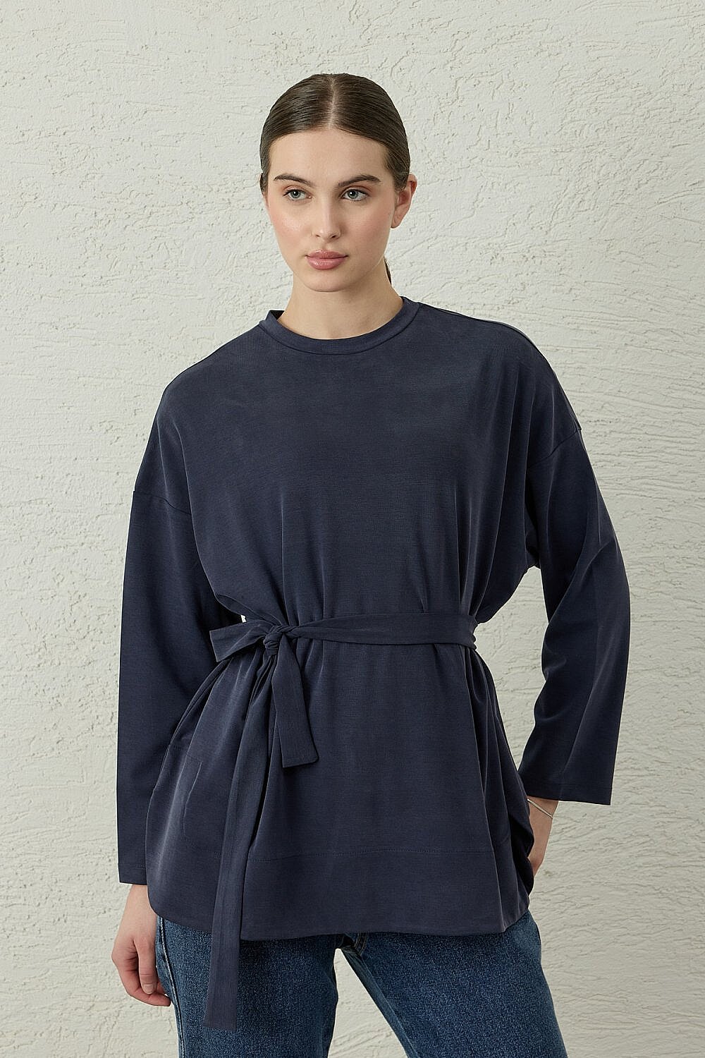 MerWish Ops Bambu Tunik LACİVERT - 4