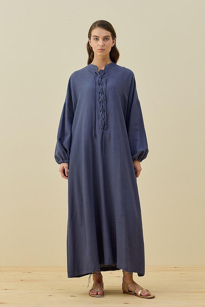 MerWish Robee Elbise İNDİGO 