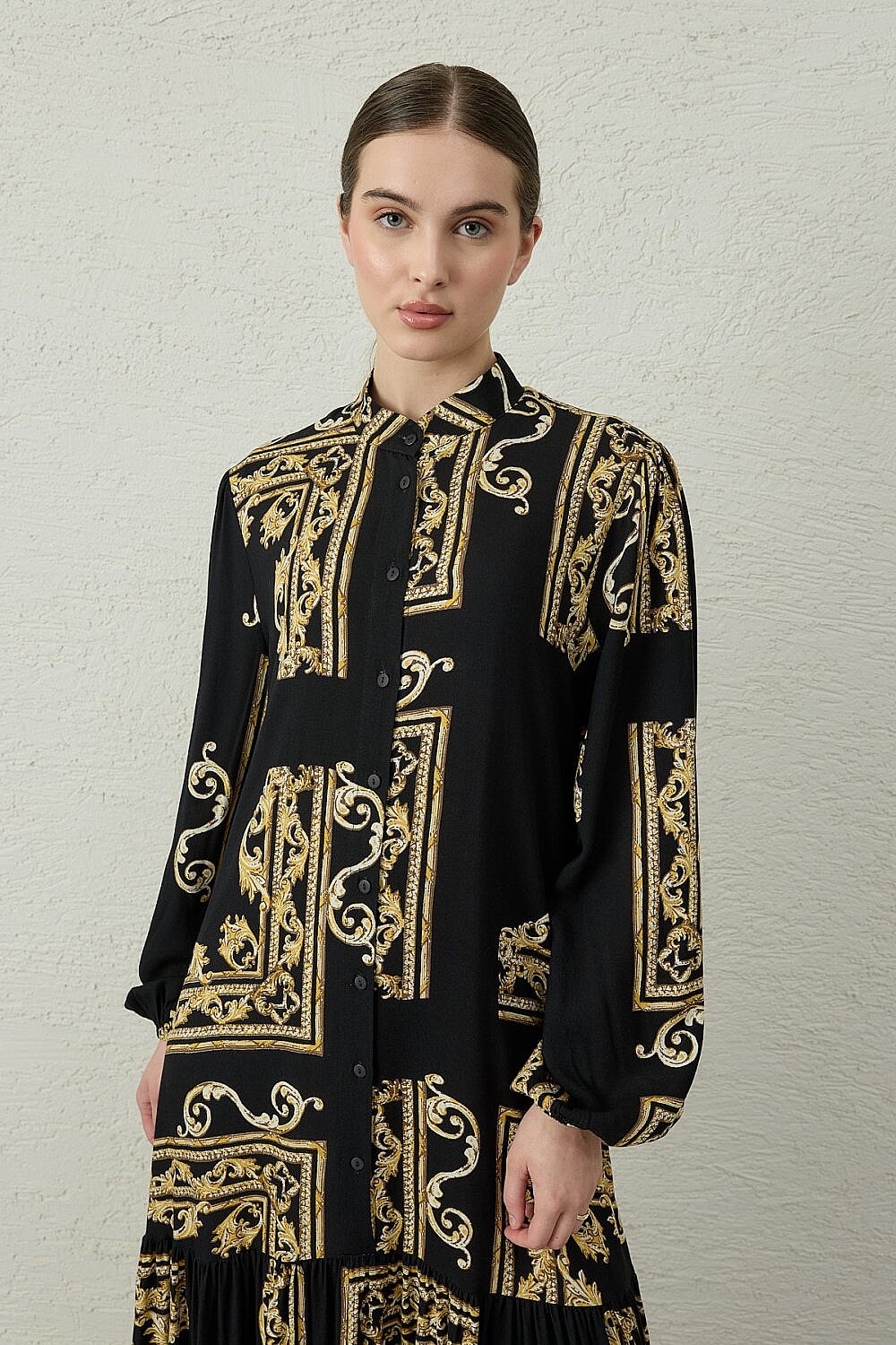 MerWish Shine Vual Elbise GOLD - 3