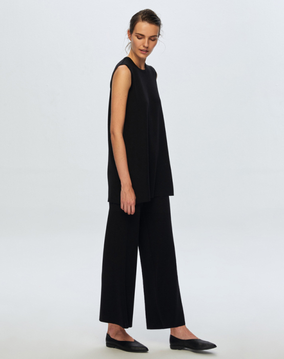 Miss Dalida Kolsuz Basic Tunik BLACK - 1