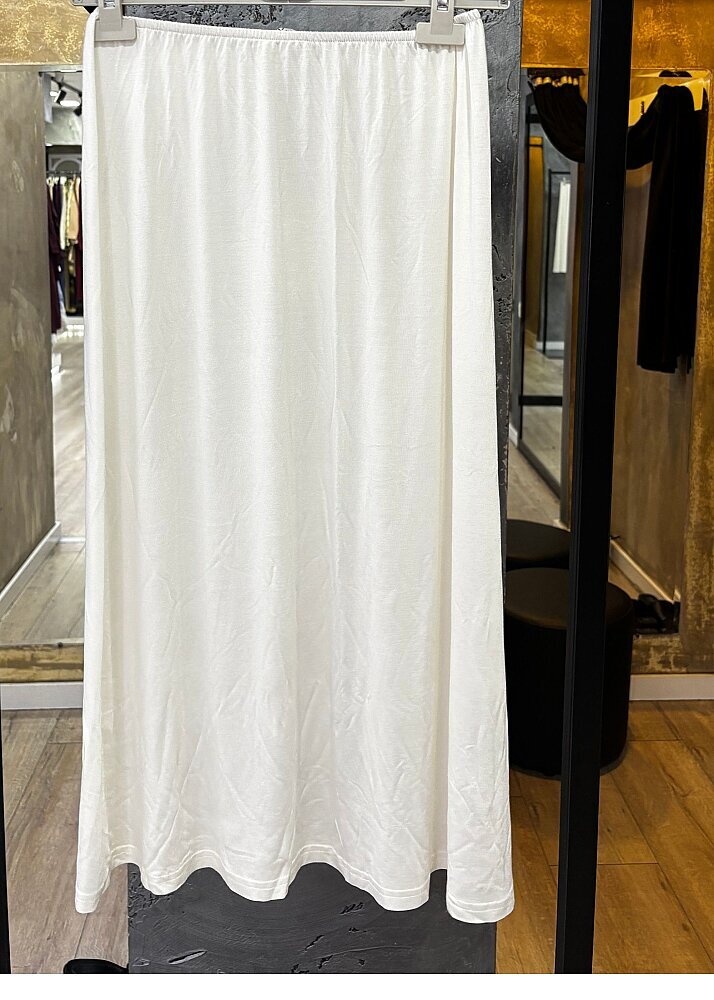 Nazlınur Collection İçlik Etek BEYAZ