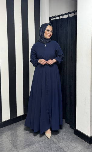 Nazlınur Collection Mevlana Ferace LACİVERT - 2