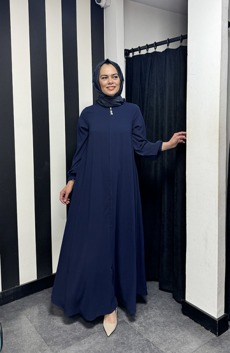 Nazlınur Collection Mevlana Ferace LACİVERT - 3
