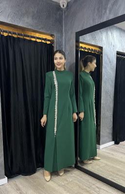 Senna Design Gianna Dress ZÜMRÜT