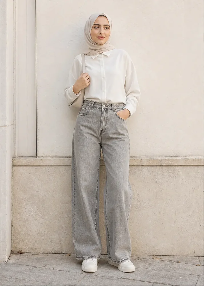 VeNöve Lottie Pantolon GRİ
